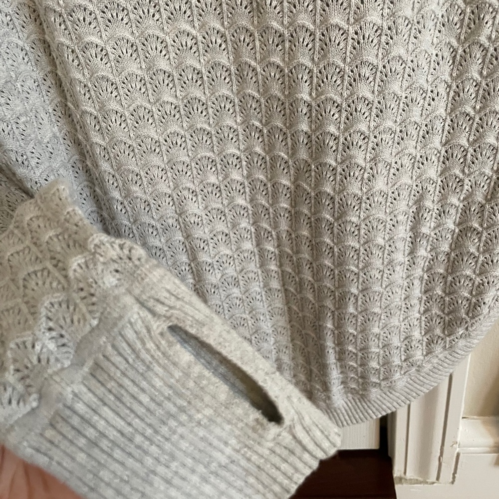 IVIVVA Sundown Knit Pullover Grey Sweater
